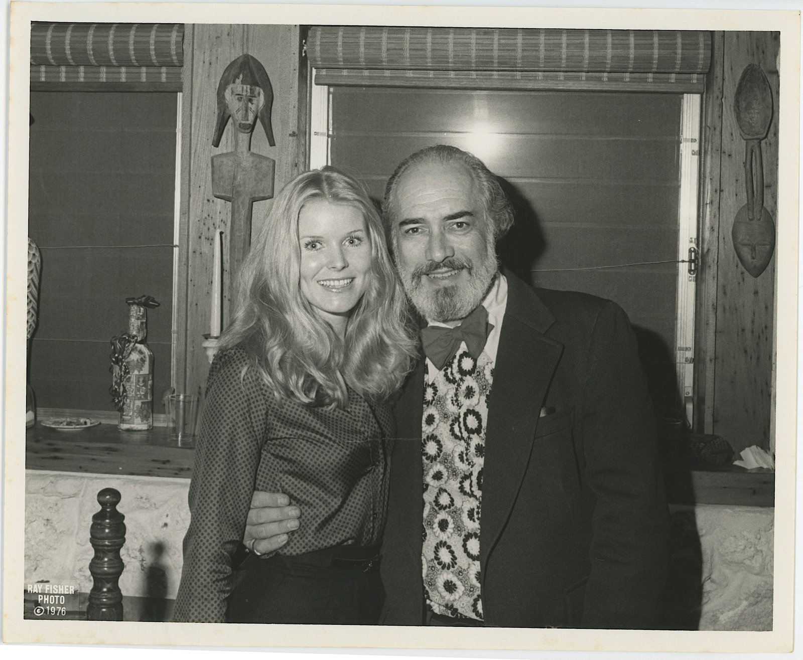 1973 Photo DERECK DANIELS PARTY in Miami by RAY FISHER: This photo is coming from the archives of Miami Photographer Ray Fisher. The dimensions are Approx. 10" x 8". Ray Fisher (b.1924) was born in Cleveland, Ohio but spent most of his childhood in New Yor