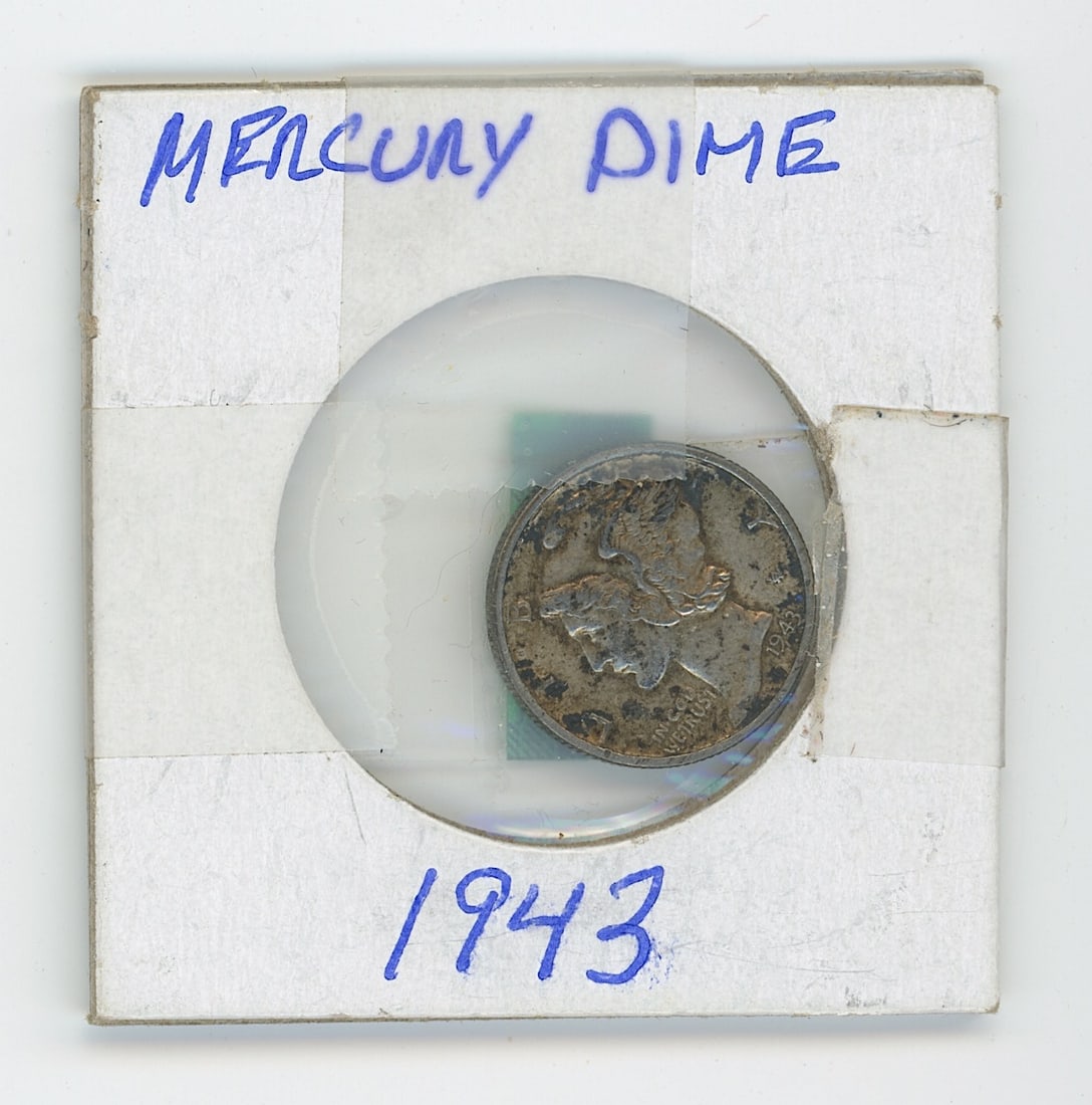 1943 United States Mercury Dime 90% Silver: The provenance of this item is from the inventories of Artelisted. We have included quality images to show it's actual condition. THIS IS A RESERVE AUCTION, and the final price will include a Buyer?s 