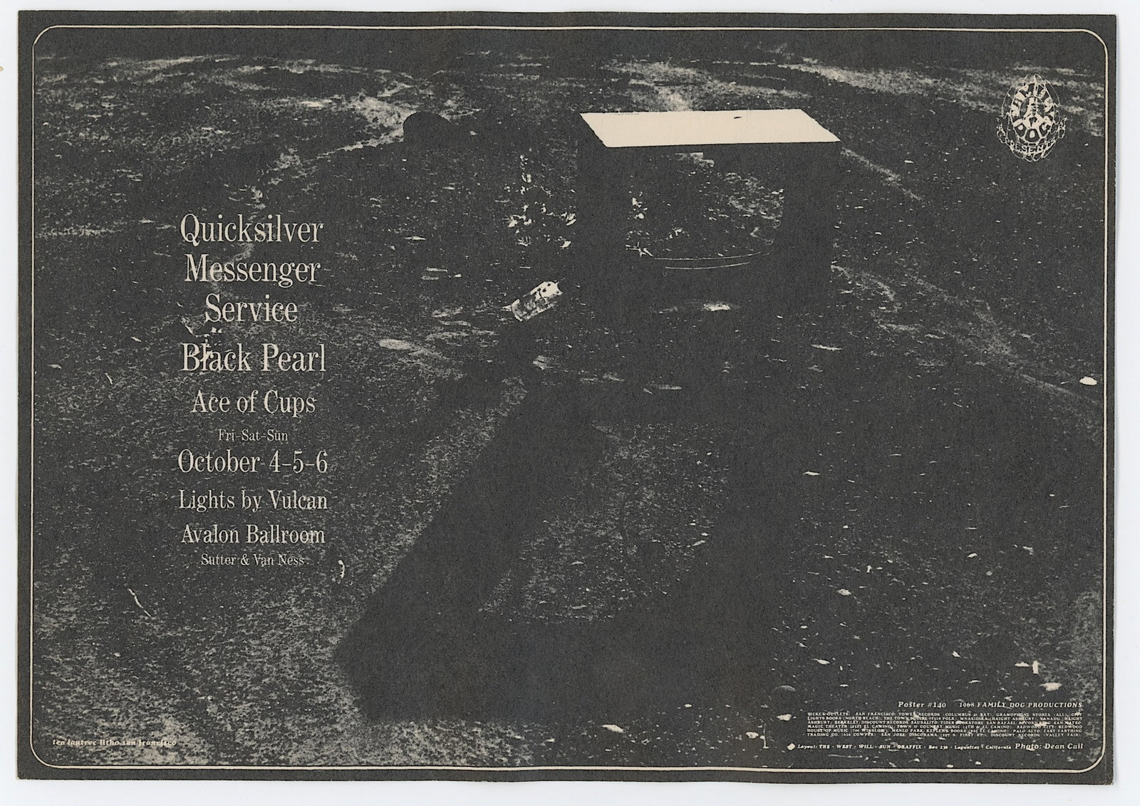 1968 Concert Postcard Quicksilver Messenger Service: The provenance of this item is from the inventories of Artelisted. We have included quality images to show it's actual condition. THIS IS A RESERVE AUCTION, and the final price will include a Buyer?s 