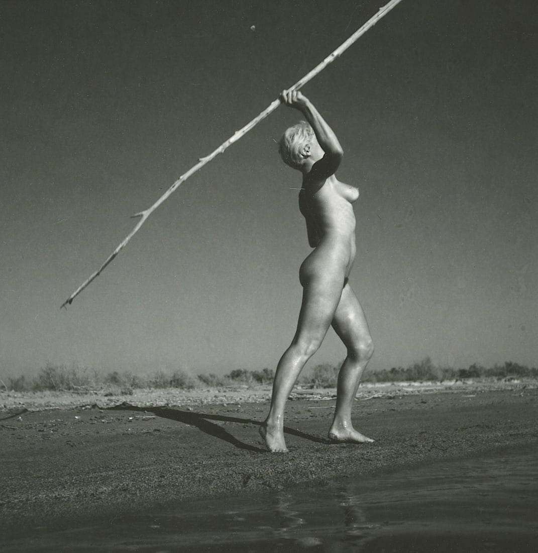 ANDR? DE DIENES Vintage Photo 1950s-1960s Nude Study (1 of 3)