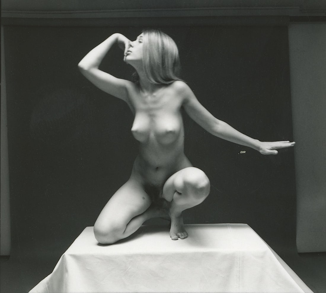 ANDR? DE DIENES Vintage Photo 1950s-1960s Nude Study (1 of 3)
