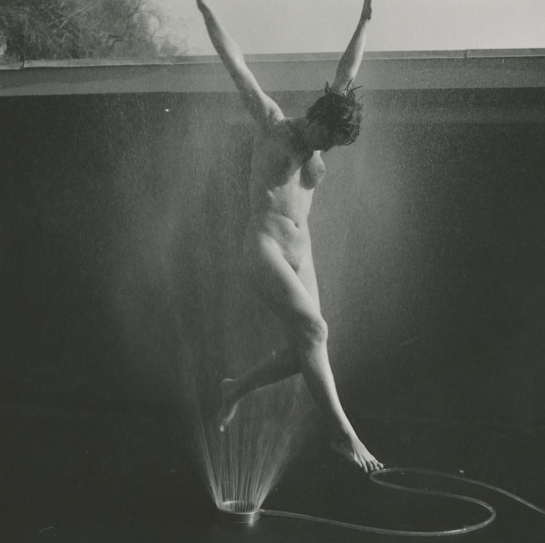 ANDR? DE DIENES Vintage Photo 1950s-1960s Nude Study