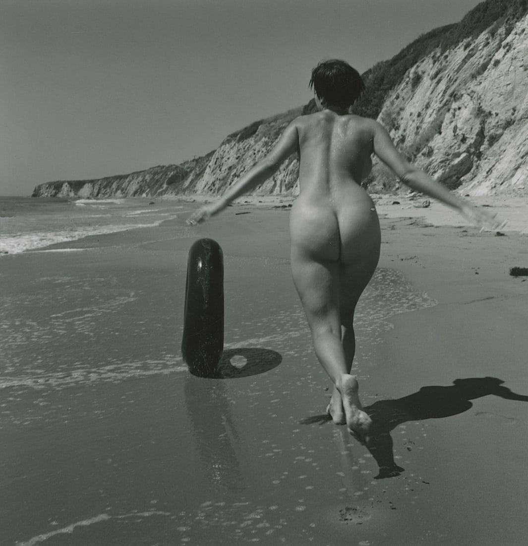 ANDR? DE DIENES Vintage Photo 1950s-1960s Nude Study