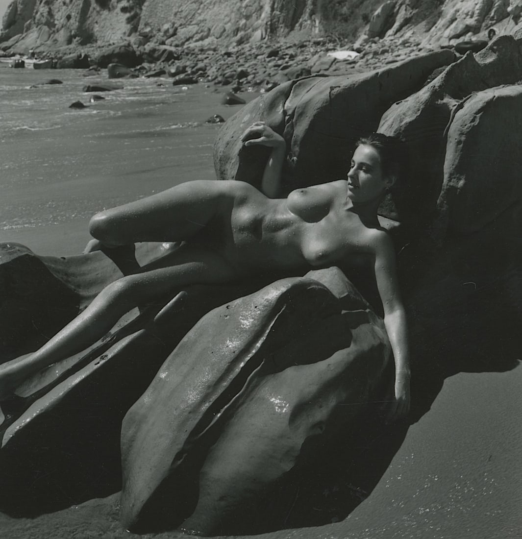ANDR? DE DIENES Vintage Photo 1950s-1960s Nude Study