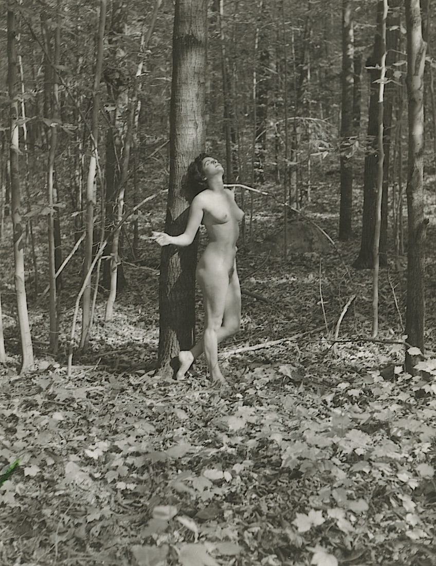 ANDR? DE DIENES Vintage Photo 1950s-1960s Nude Study