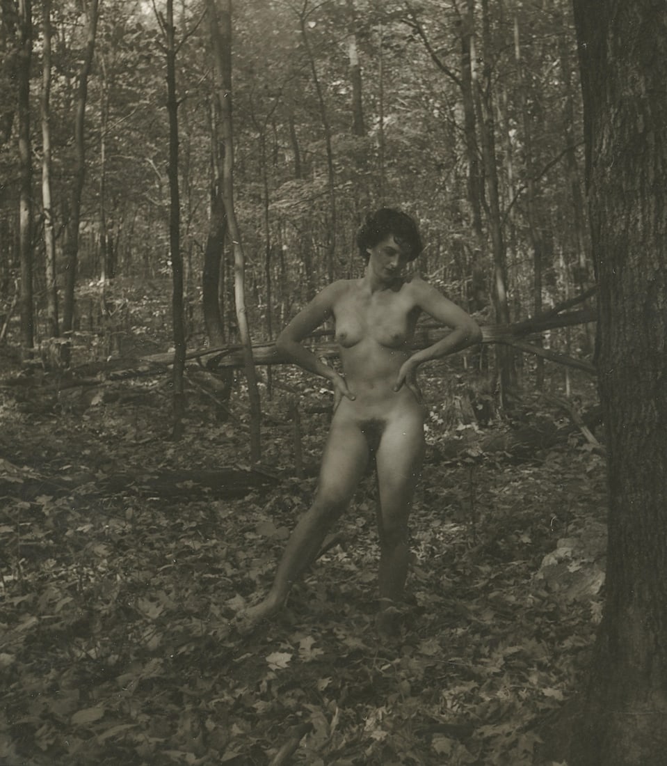 ANDR? DE DIENES Vintage Photo 1950s-1960s Nude Study