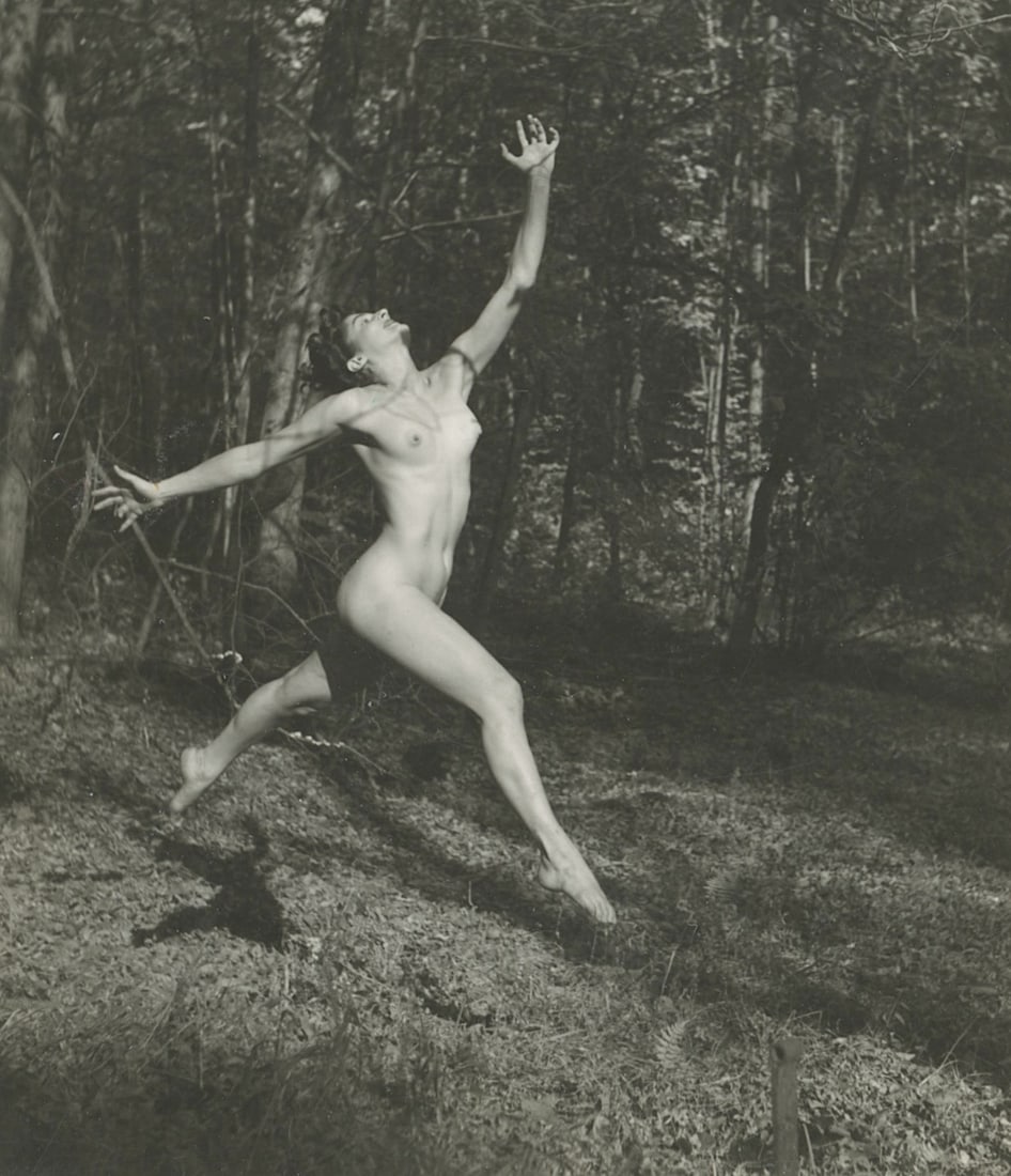 ANDR? DE DIENES Vintage Photo 1950s-1960s Nude Study