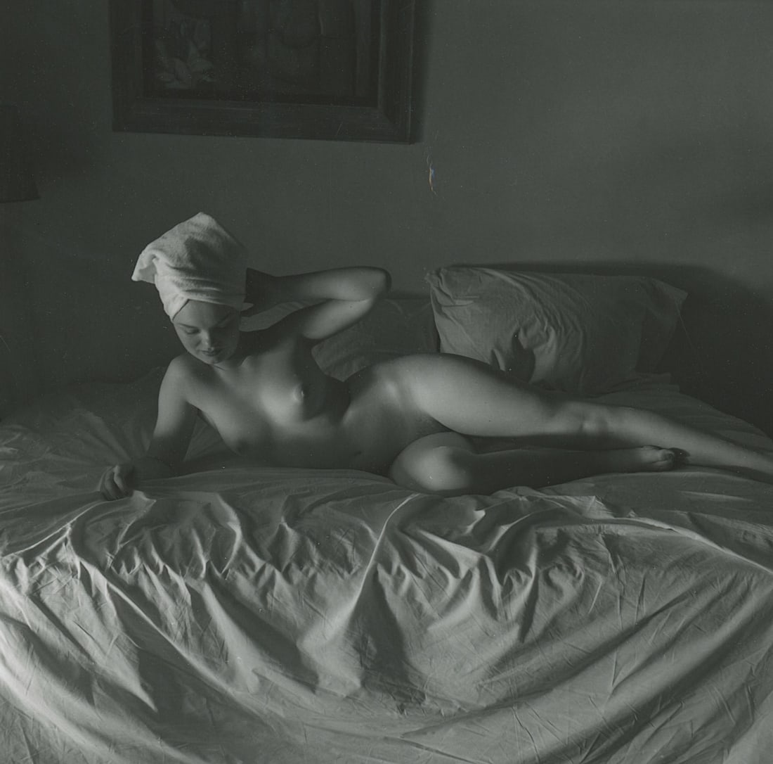 ANDR? DE DIENES Vintage Photo 1950s-1960s Nude Study