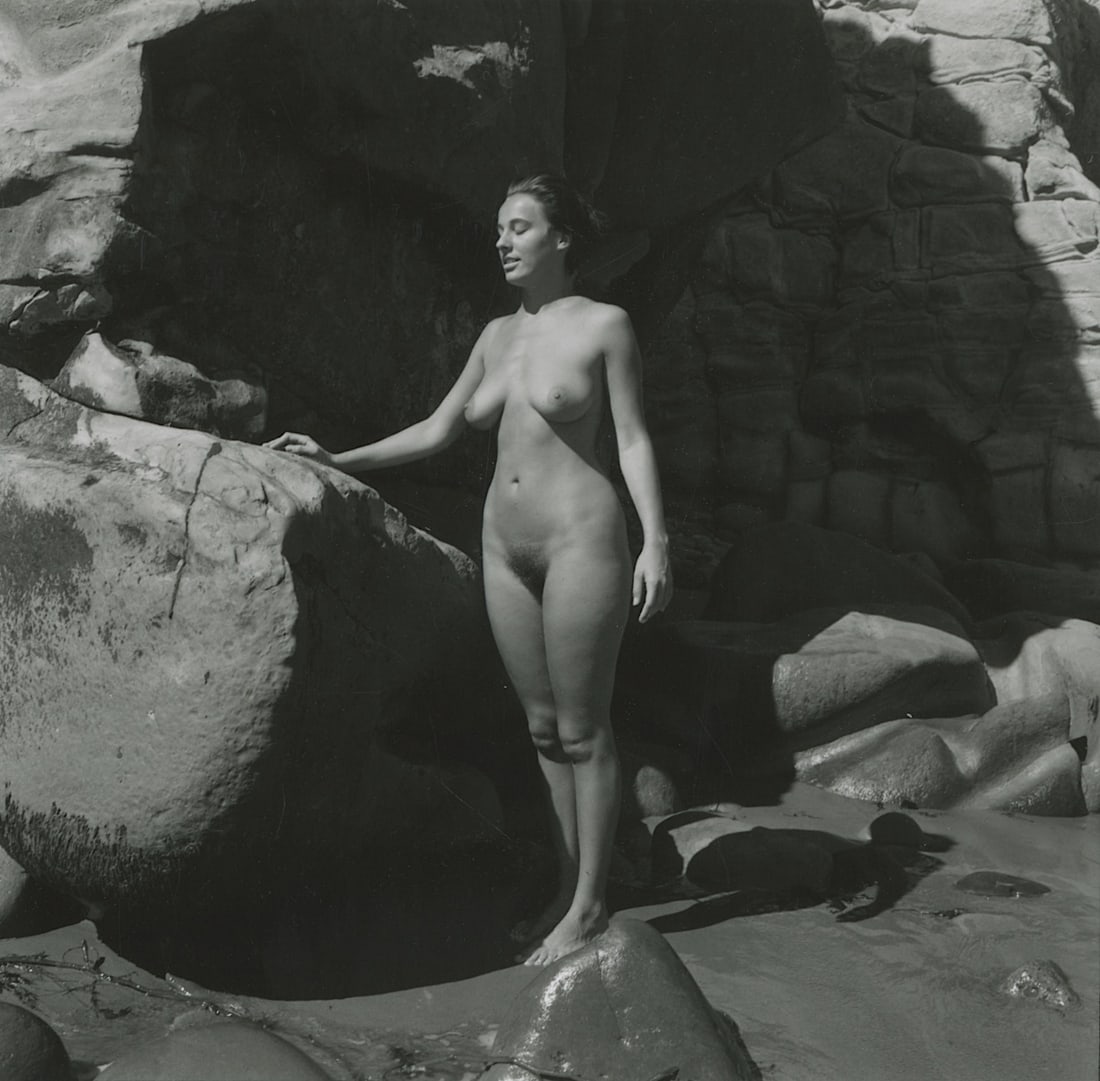 ANDR? DE DIENES Vintage Photo 1950s-1960s Nude Study (1 of 3)