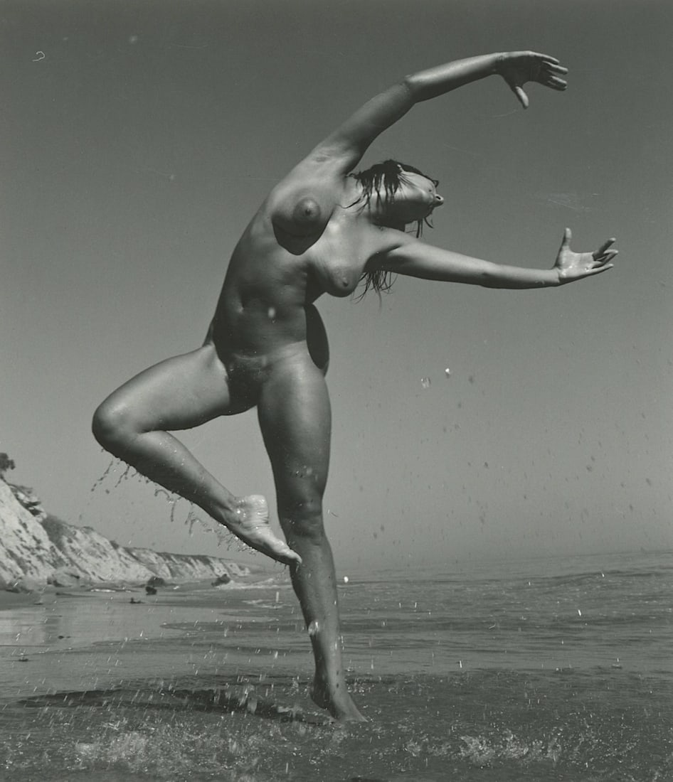 ANDR? DE DIENES Vintage Photo 1950s-1960s Nude Study