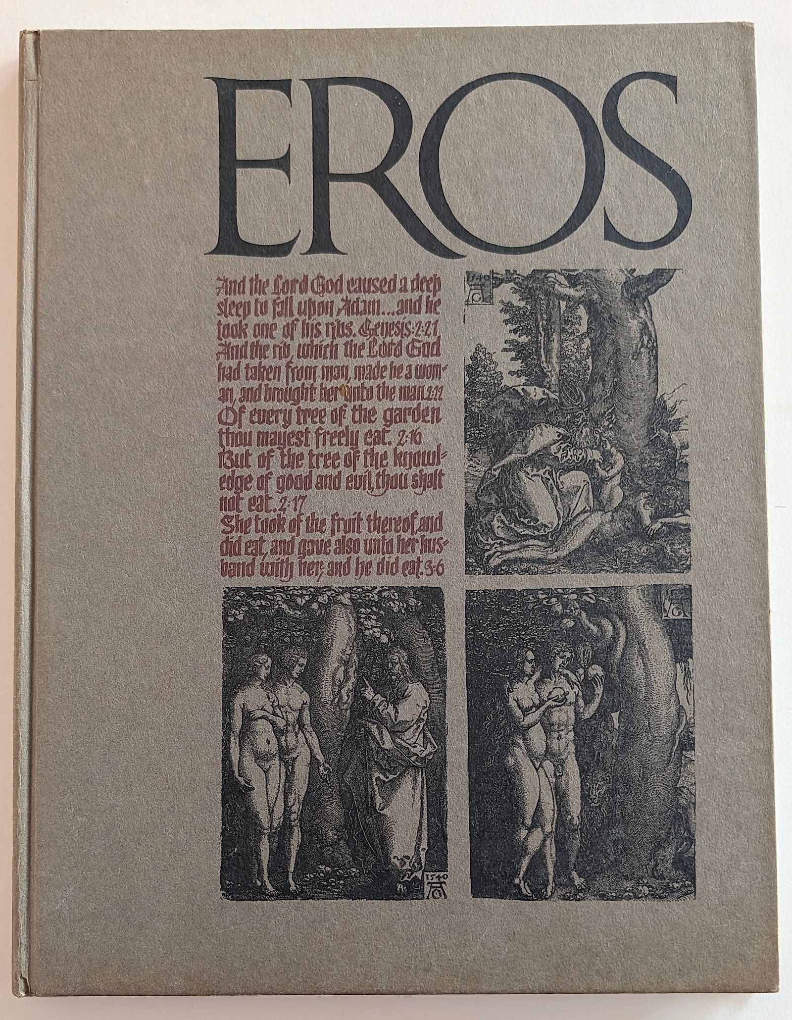 Eros Magazine, Volume 1, Number 4, published in Winter 1962