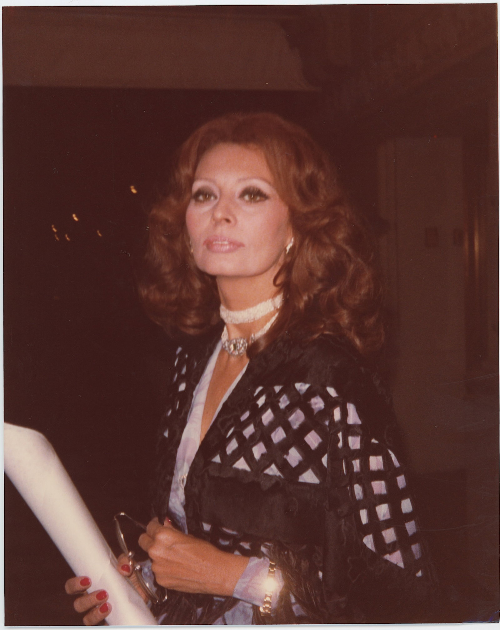 Vintage Photo Actress Sophia Loren