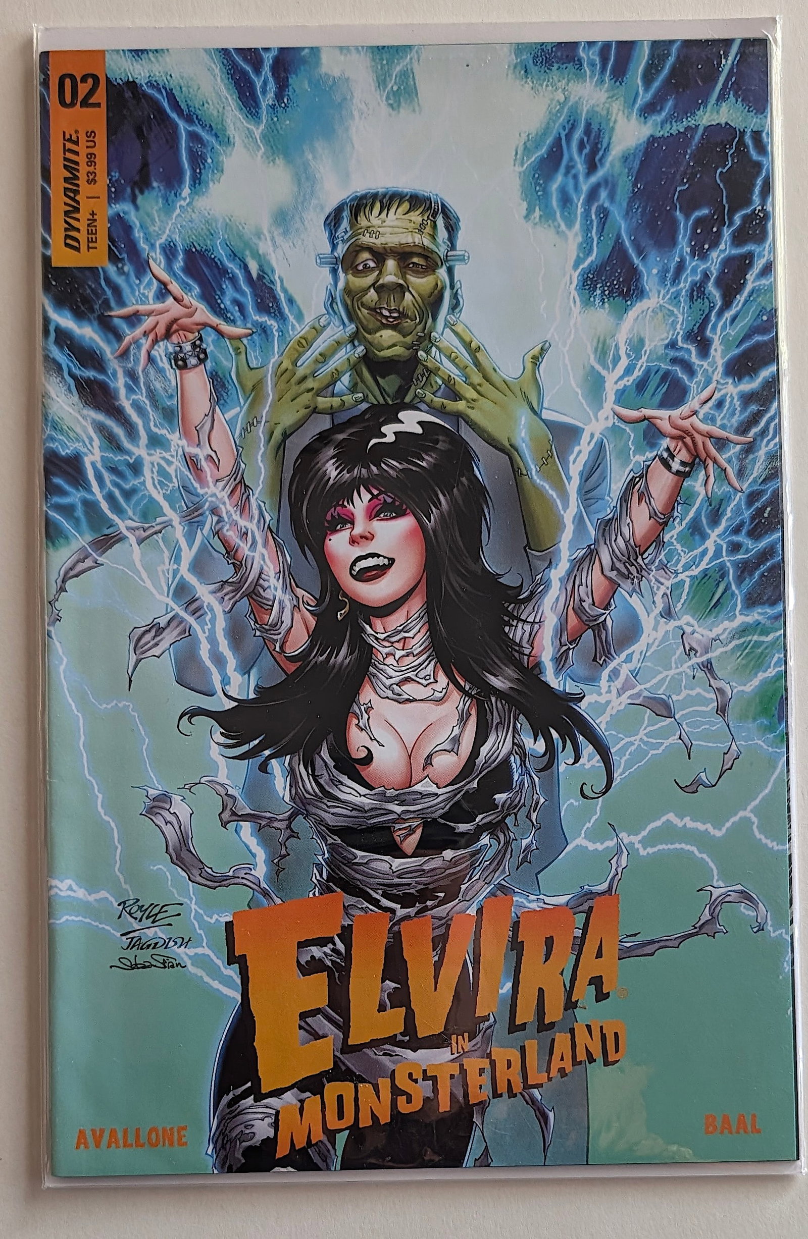2023 Comic Book Elvira in Monsterland #2: The provenance of this item is from the inventories of a collector in RI. THIS IS A RESERVE AUCTION, and the final price will include a Buyer?s Premium. Please, view our full terms and conditions. ART