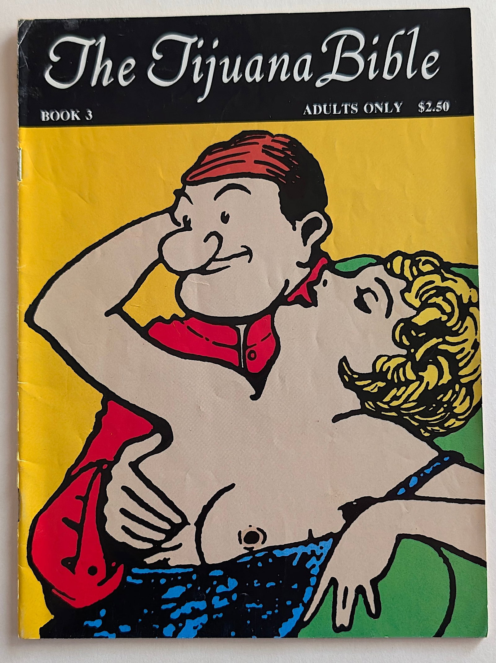 The Tijuana Bible Book 3, 1930s-1940s: The provenance of this item is from the inventories of a collector in RI. THIS IS A RESERVE AUCTION, and the final price will include a Buyer?s Premium. Please, view our full terms and conditions.