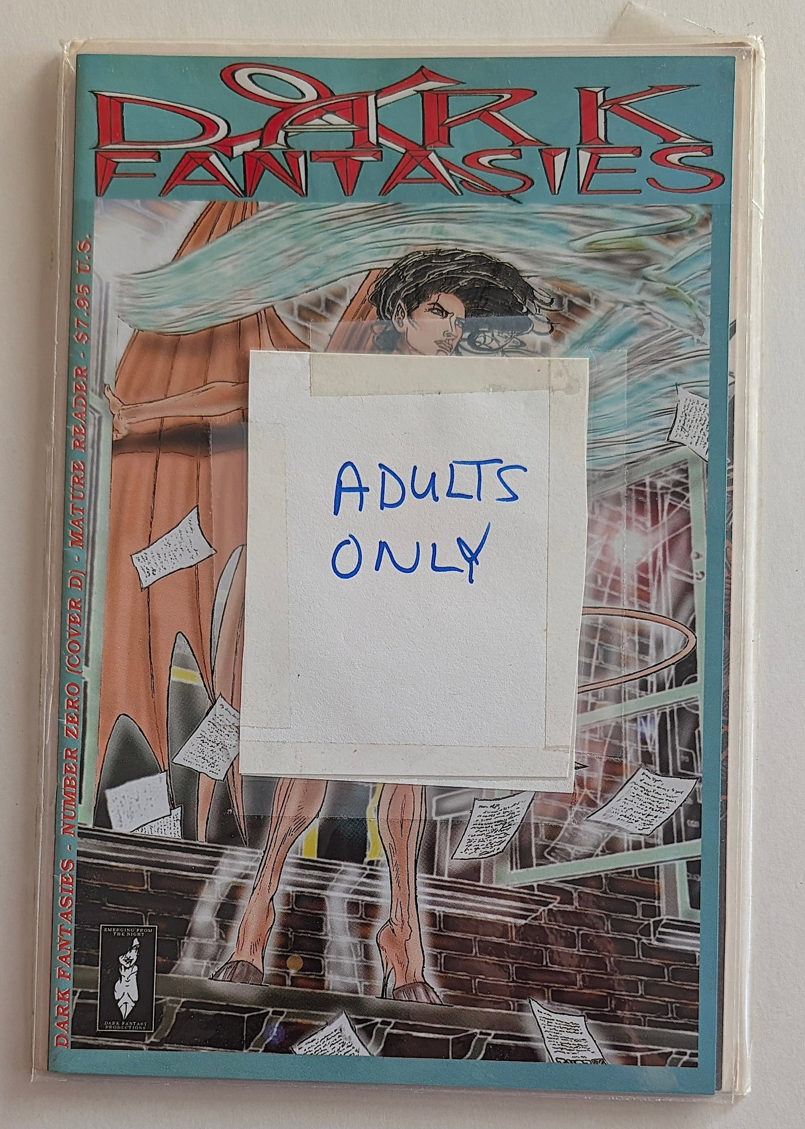 Comic Book Dark Fantasies #0: The provenance of this item is from the inventories of a collector in RI. THIS IS A RESERVE AUCTION, and the final price will include a Buyer?s Premium. Please, view our full terms and conditions. ART