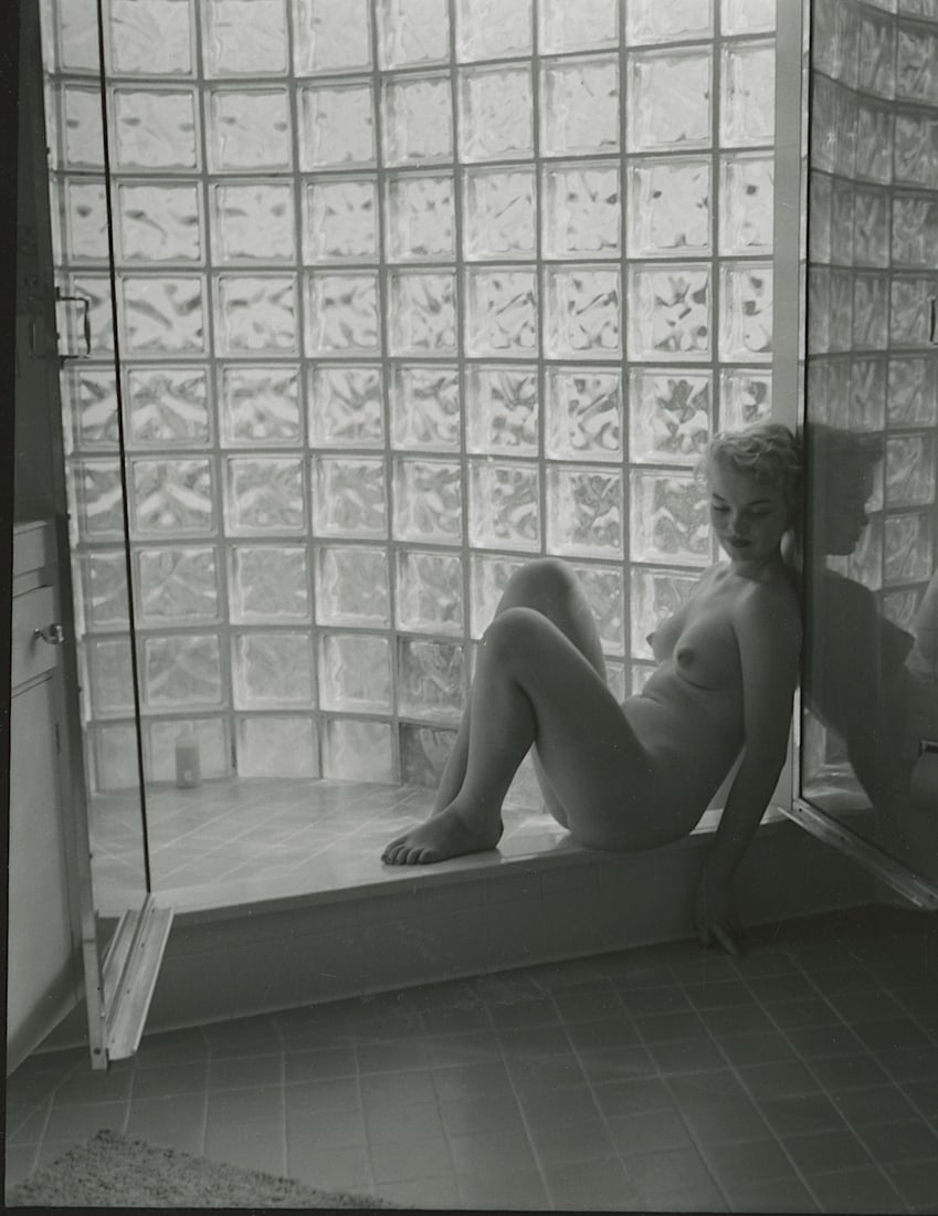ANDRE DE DIENES Vintage Photo 1950s-1960s Nude Study