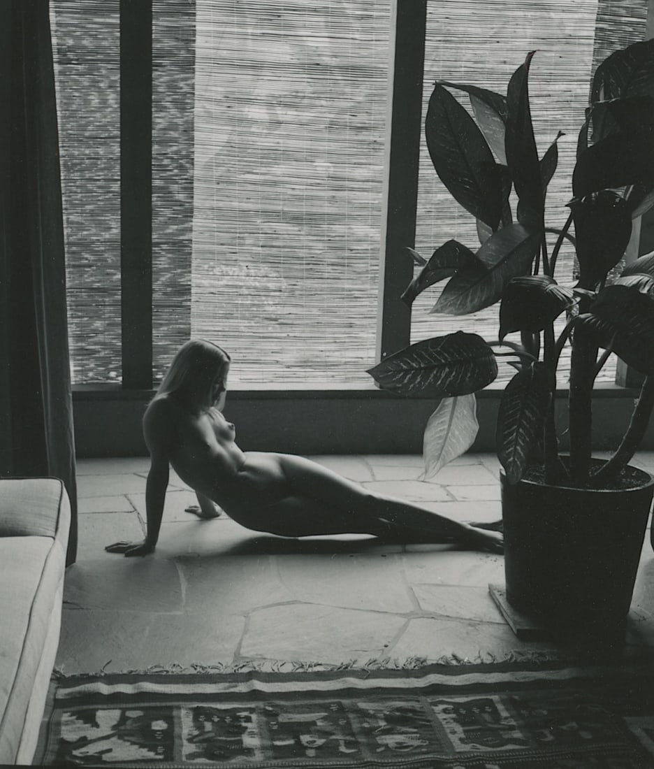 ANDRE DE DIENES Vintage Photo 1950s-1960s Nude Study