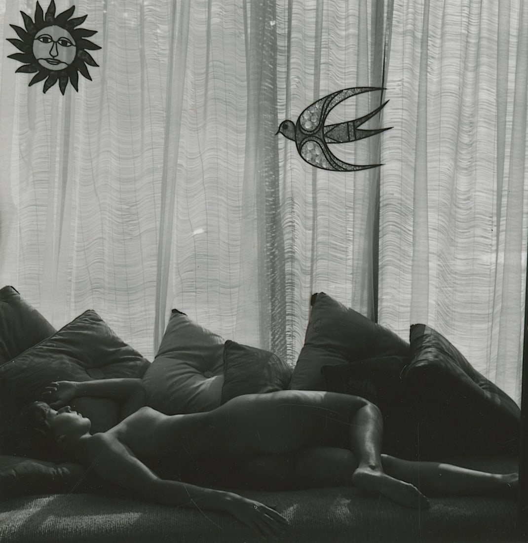 ANDRE DE DIENES Vintage Photo 1950s-1960s Nude Study