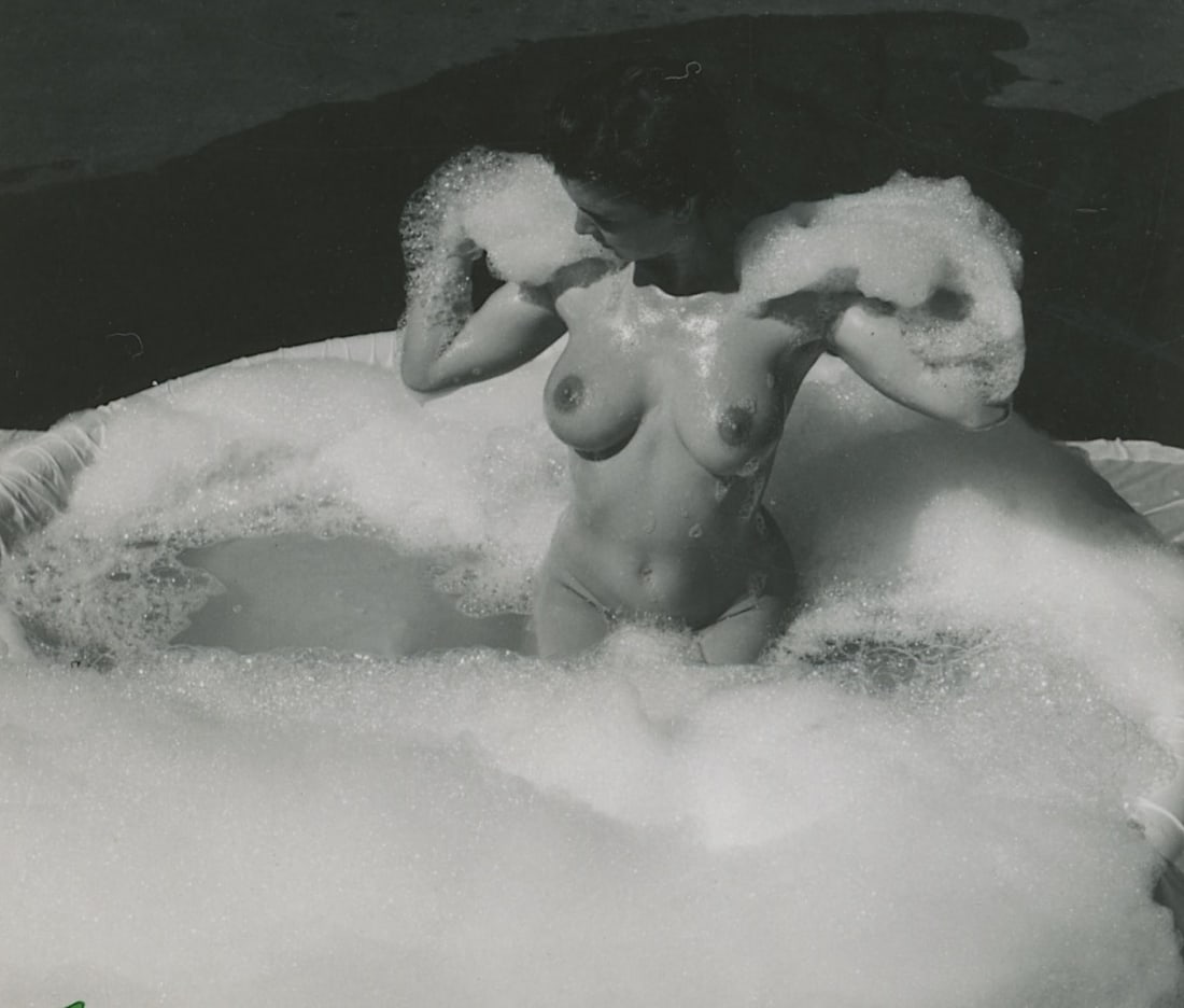 ANDRE DE DIENES Vintage Photo 1950s-1960s Nude Study