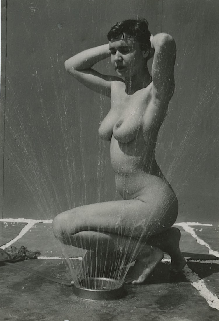 ANDRE DE DIENES Vintage Photo 1950s-1960s Nude Study