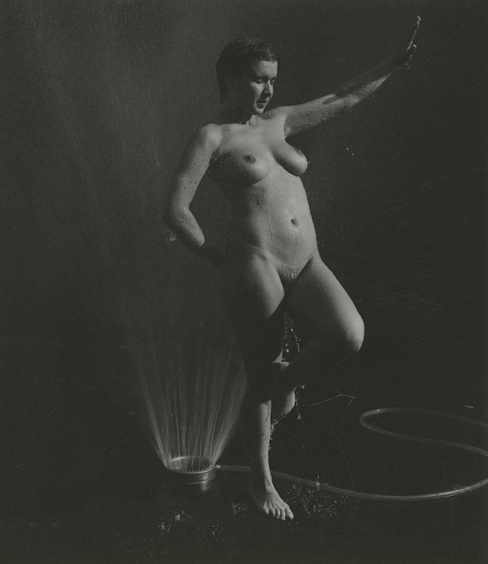 ANDRE DE DIENES Vintage Photo 1950s-1960s Nude Study