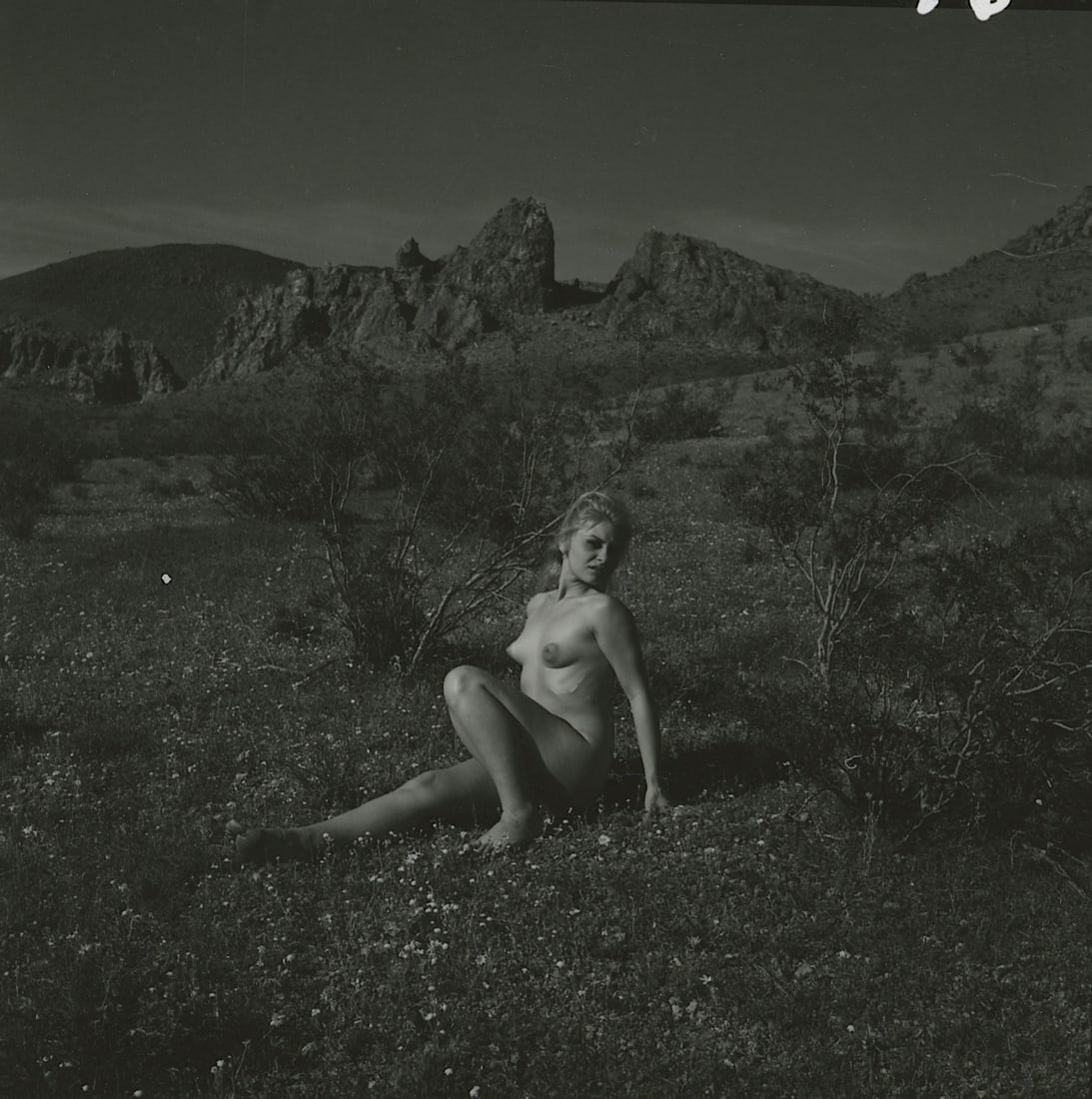 ANDRE DE DIENES Vintage Photo 1950s-1960s Nude Study