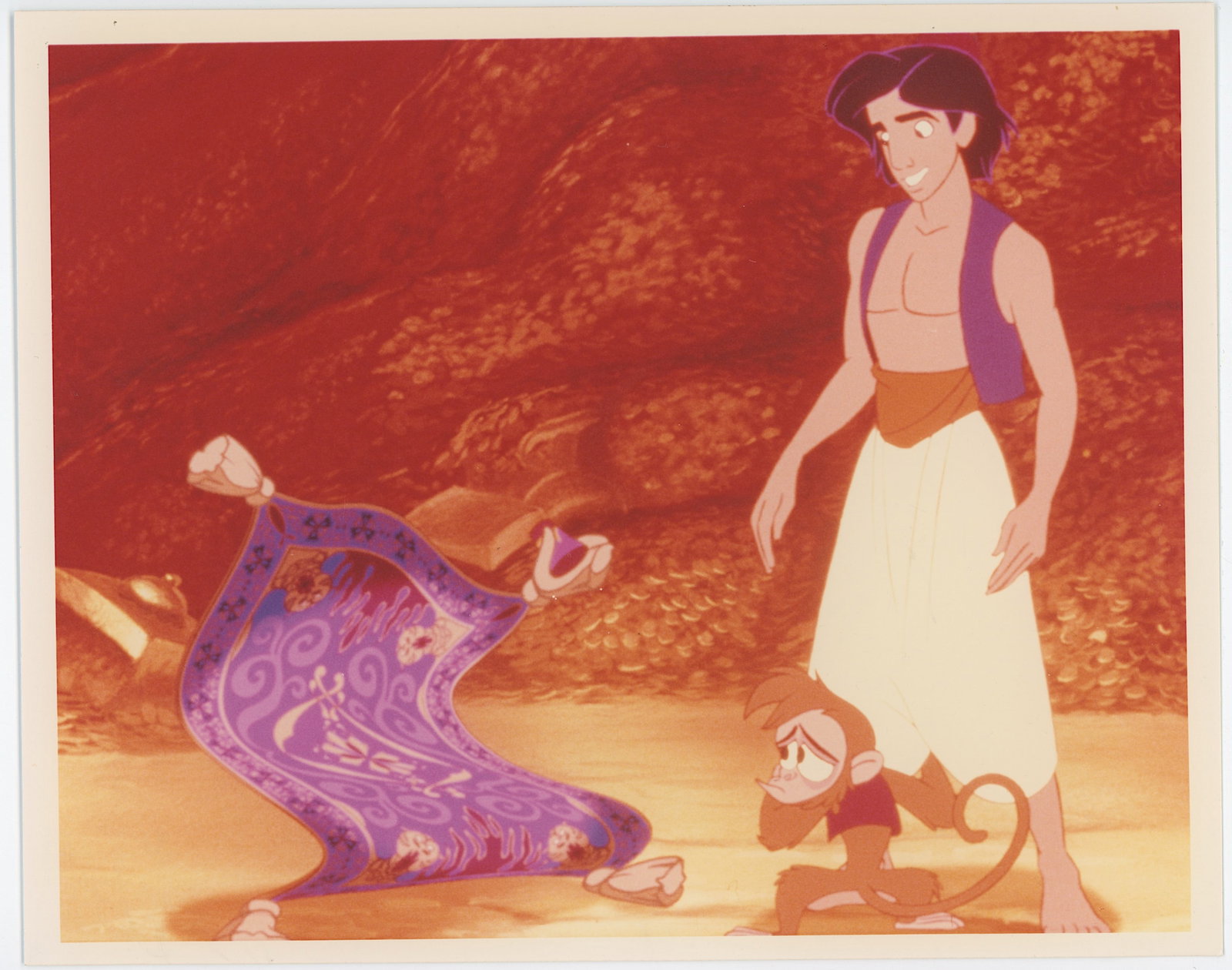 Aladdin Vintage Promotional Photo Robin Williams Disney: Aladdin Vintage Promotional Photo Robin Williams Disney. The dimensions are 10" x 8". We have included quality images to show it's actual condition. THIS IS A RESERVE AUCTION, and the final price will