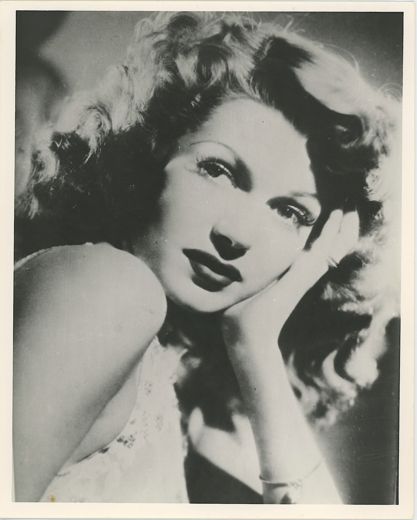 Vintage Photograph actress Rita Hayworth (1 of 2)