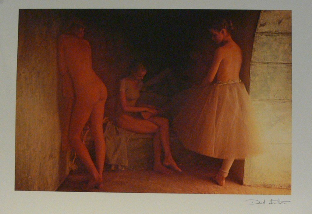 David Hamilton, photoprint, signed: Dimensions 15.75" x 11.50"