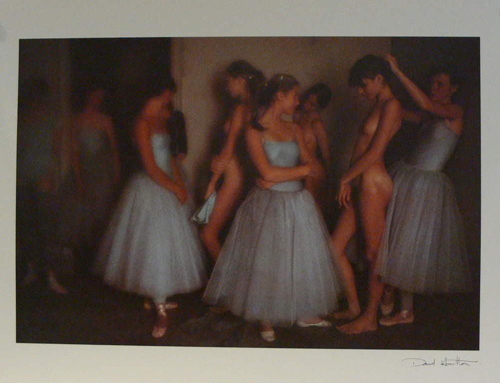 David Hamilton, photoprint, signed: Dimensions 15.75" x 11.50"