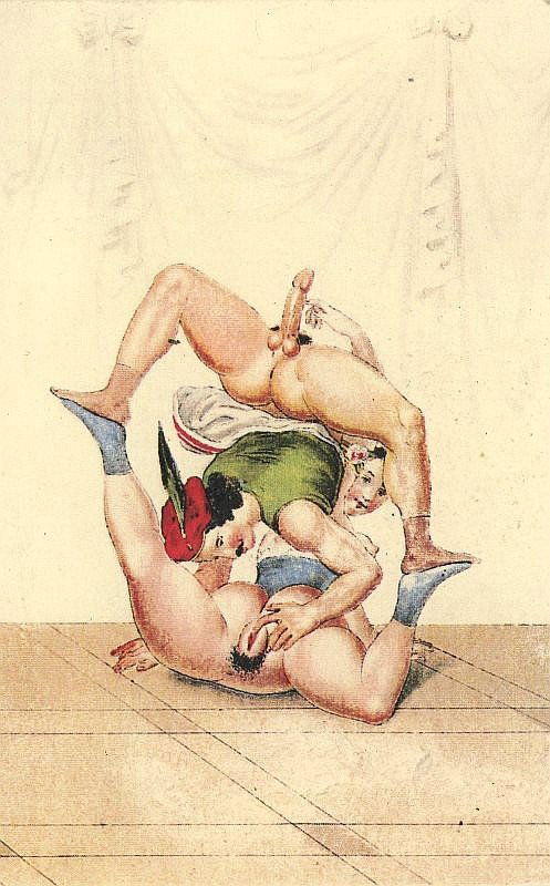 Peter Fendi Antique Erotic Postal Circus: Peter Fendi Antique Erotic Postal Circus