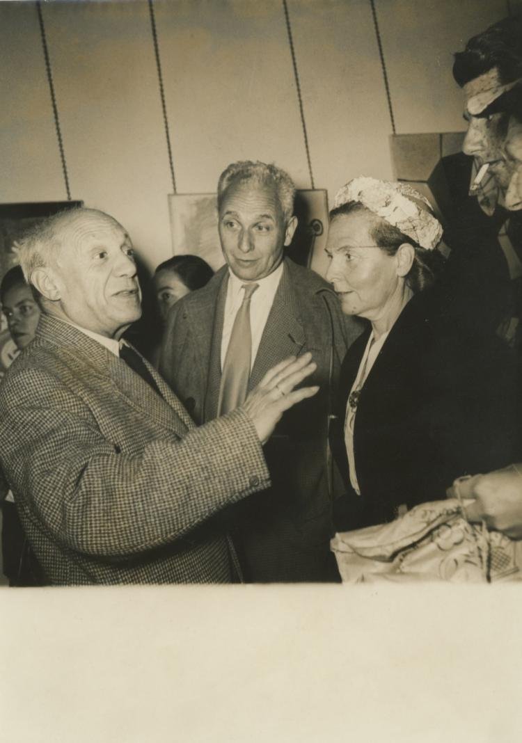 PABLO PICASSO, Rare Silver Gelatin, 1960's (1 of 2)