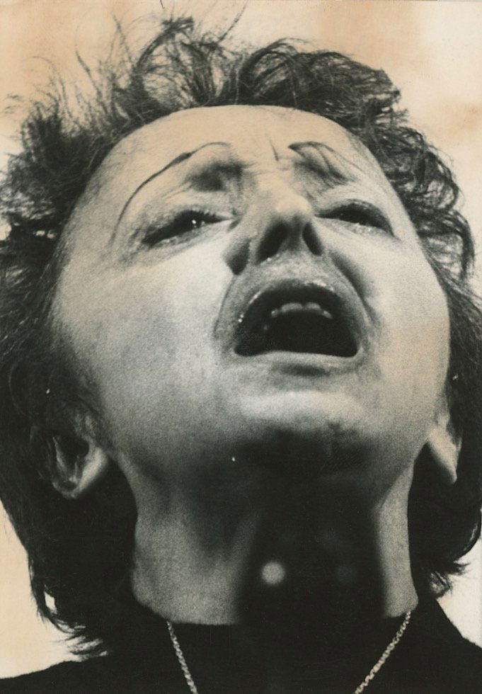 Rare Silver Gelatin Edith Piaf, 1962 (1 of 2)
