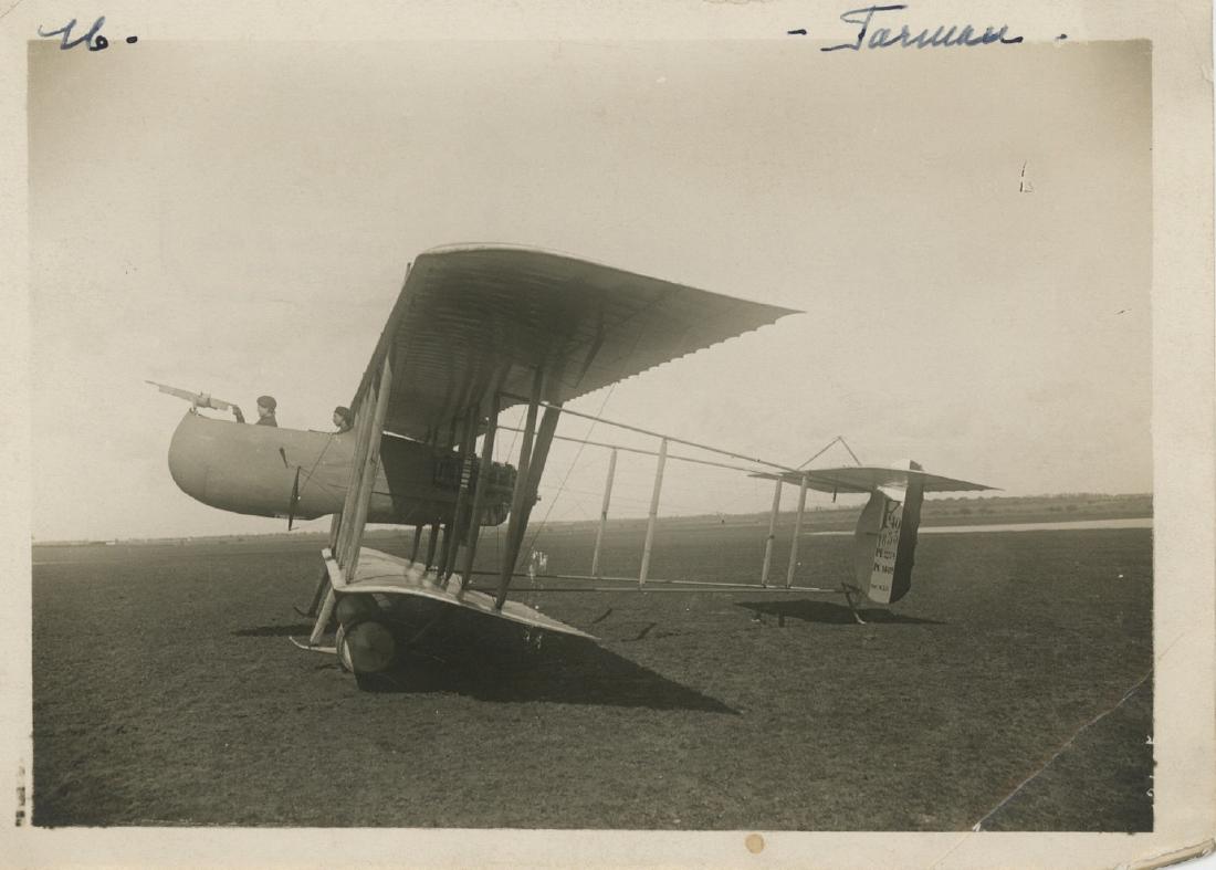 M. ROL Silver Photo French Fighter WWI, 1918 (1 of 2)