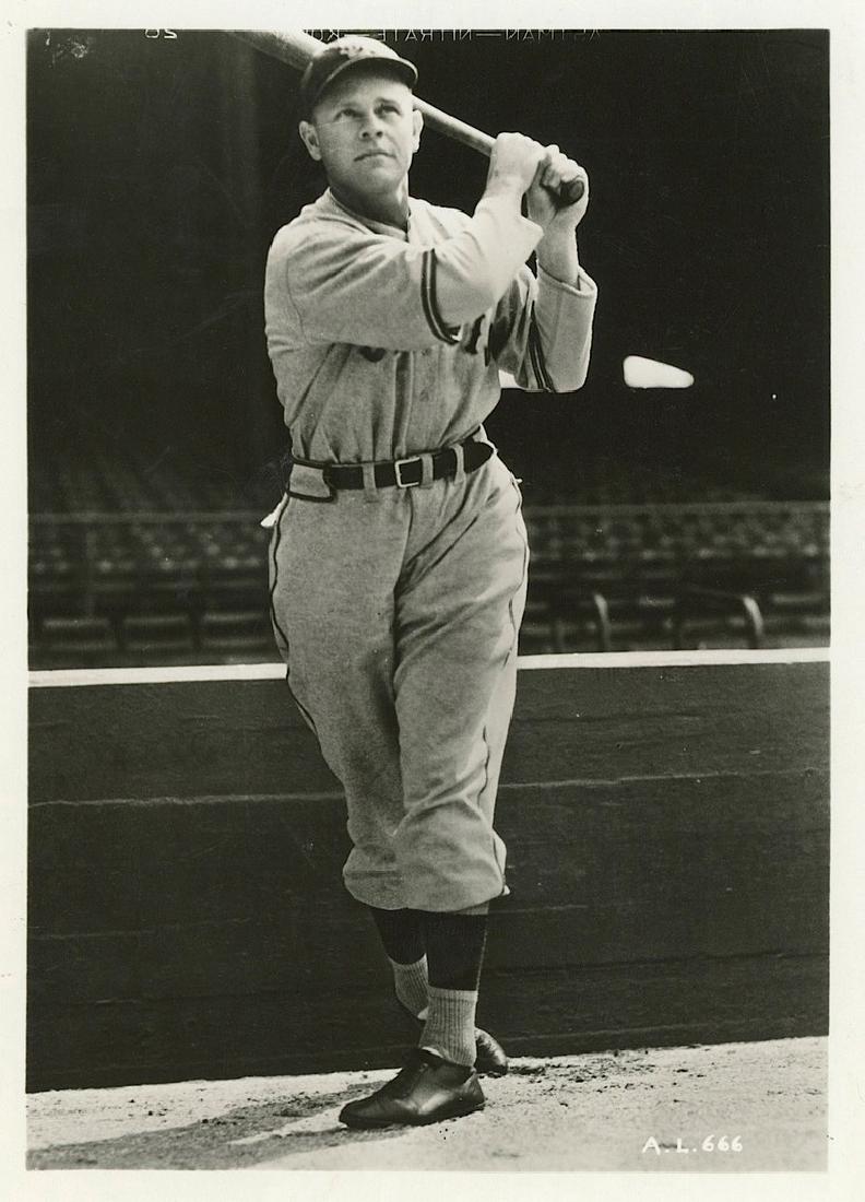 Silver Gelatin Baseball Ray Pepper, 1930's: This lot starts at $1 as a courtesy so that collectors can determine the true market value on this authentic item. All items in this sale are guaranteed originals. Please contact us if there is a misr