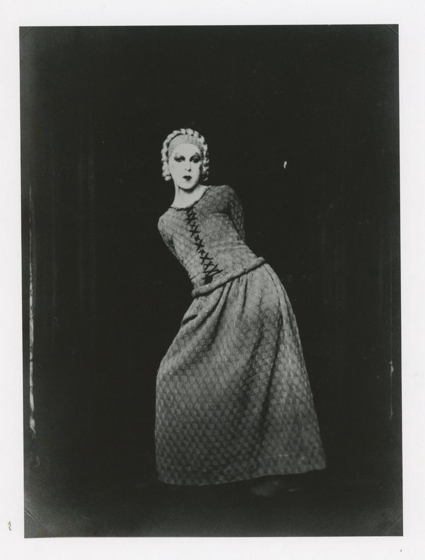 CLAUDE CAHUN, Self Portrait, Old Prof. Photo.: This lot starts at $1 as a courtesy so that collectors can determine the true market value on this authentic item. All items in this sale are guaranteed originals. Please contact us if there is a misr