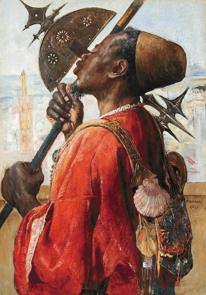 Arabic bodyguard, 1911 (1 of 1)