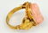 Victorian 14k Gold and Coral Cameo Ring - 2