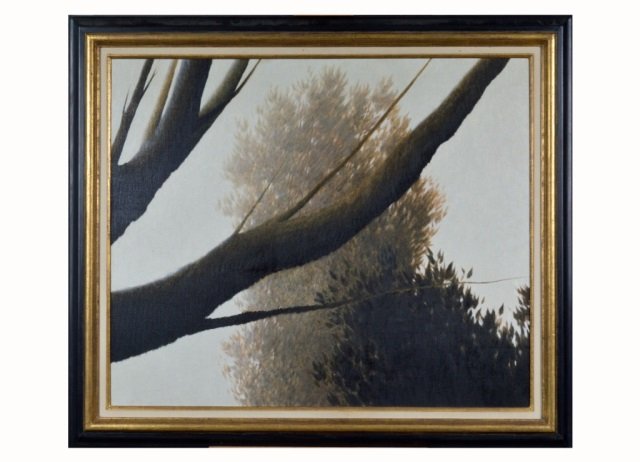 Robert Kipniss (American, 1931) *: "Branches". Oil on canvas. Titled on the verso. Signed (l.r.). 31 x 35 inches. Provenance: Far Gallery, New York, NY. March, 1969.