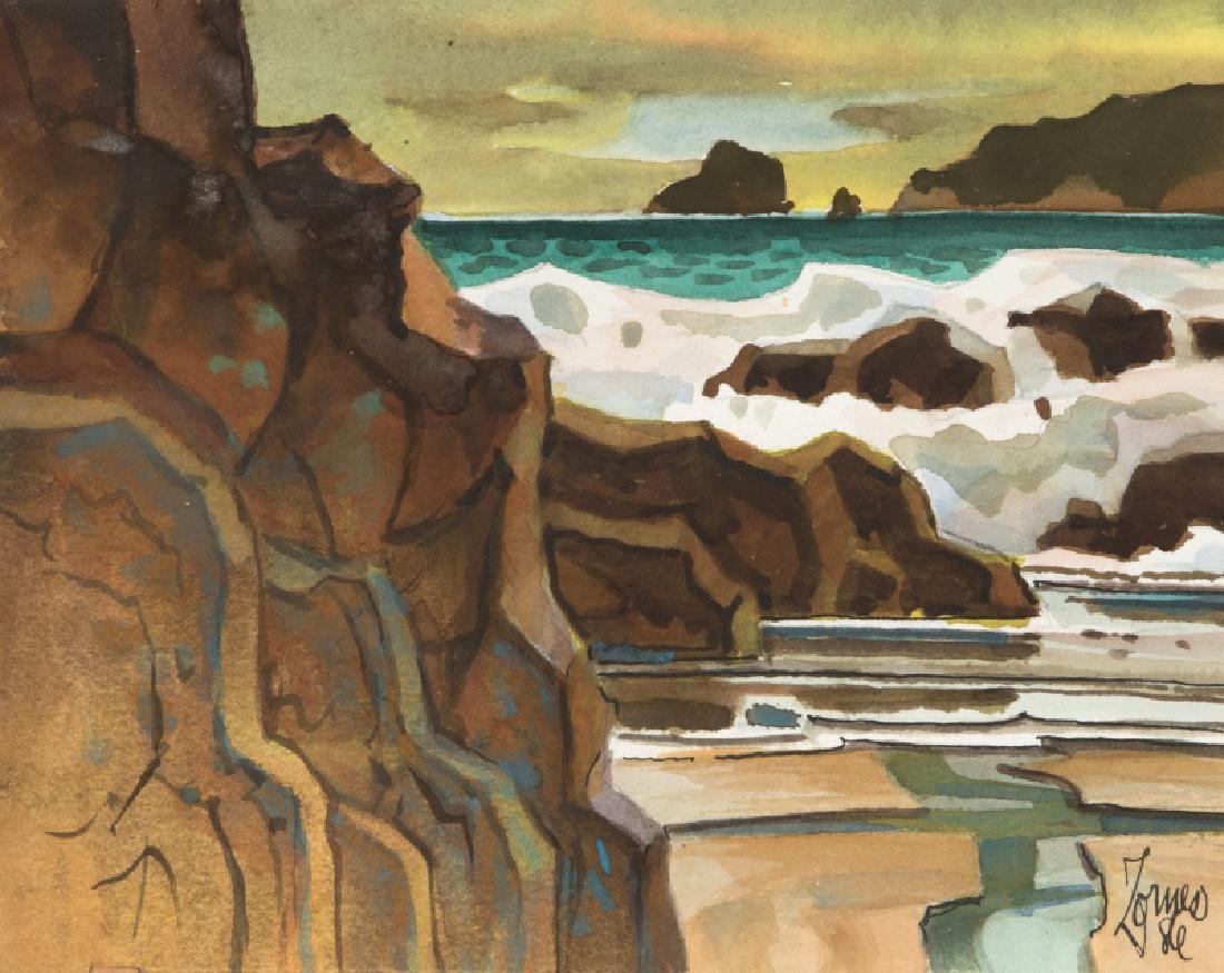 Milford Zornes N.A. (1908-2008 Claremont, CA) (1 of 4)