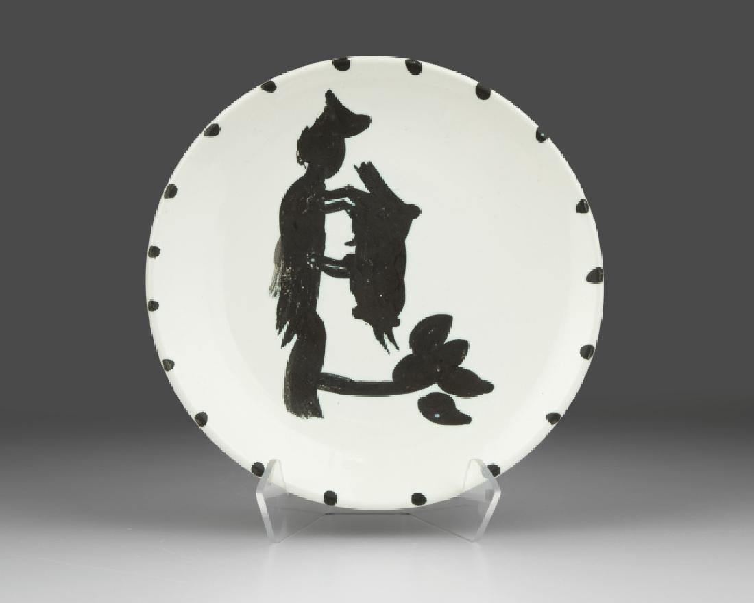 Pablo Picasso for Madoura art pottery plate (1 of 2)