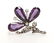 A Victorian amethyst and diamond brooch