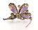 A Victorian amethyst and diamond brooch - 2