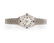 A 18K white gold, diamond, sapphire and mother of pearl
