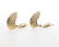 Pair of textured gold shrimp ear clips, Tiffany & Co. - 2