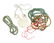 A group of five bead necklaces