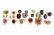 A group of twenty various gold and gemstone rings