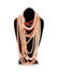 Fifteen various coral necklaces