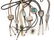Nine Native American and Western bolo ties