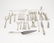 A partial sterling silver "Royal Danish" flatware